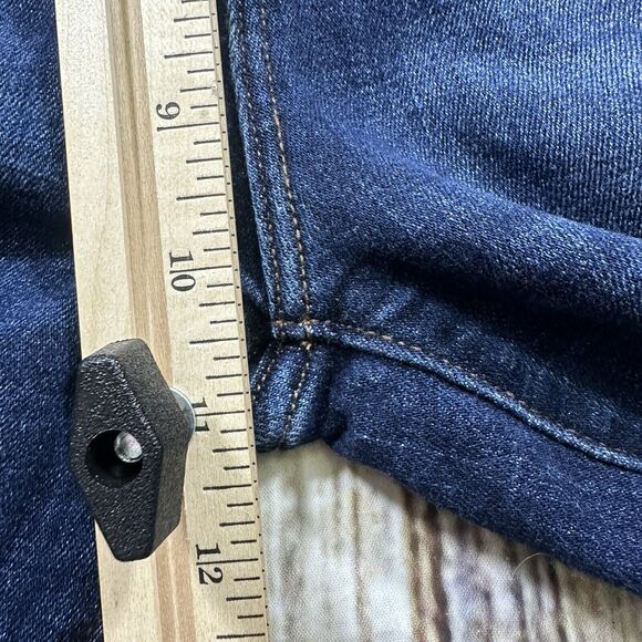 Abercrombie & Fitch Jeans Womens 0R/25‎ Blue Simone High-rise Ankle Distressed - Picture 12 of 14